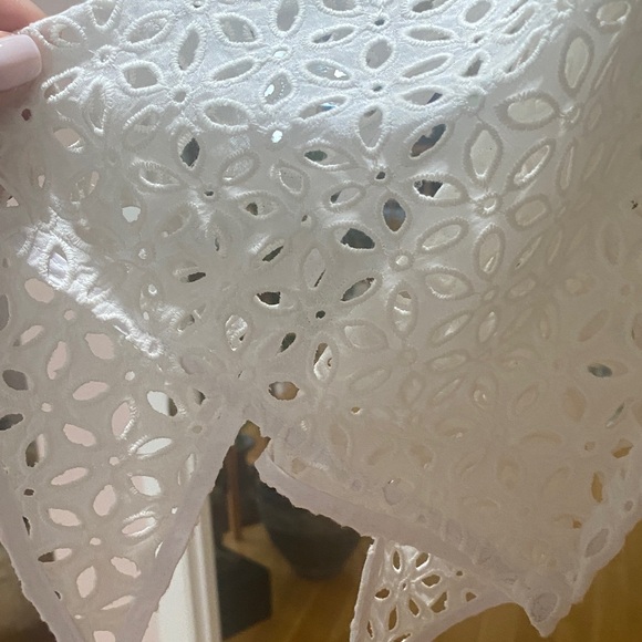 Tibi Ivory Eyelet Top Antonina - Picture 6 of 6